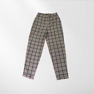 Nasty Gal Plaid Pants